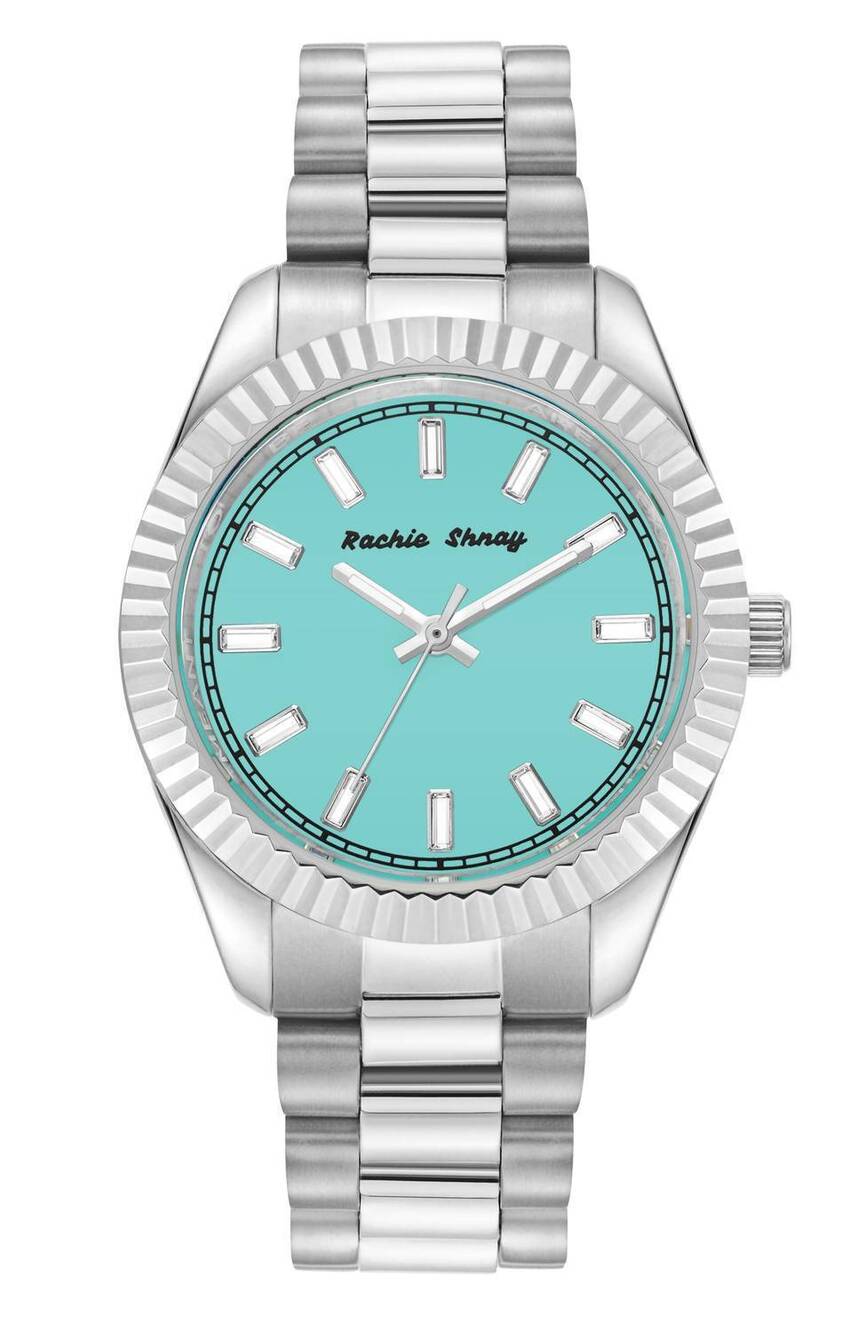 NEW RACHIE SHNAY women's a night in malibu paloma watch in blue